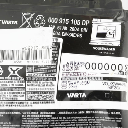 Bateria Con Indicador De Carga Llena Y Cargad Original Volks