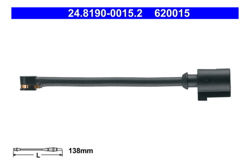 Sensor De Desgaste De Pastillas Original Porsche Cayenne
