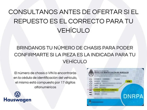 Cubierta Paragolpes Delantero (fascia Frontal) Volkswagen Or