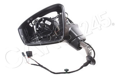 Caja De Espejo Negro Satinado Original Volkswagen Tiguan