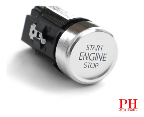 Pulsador Para Start-stop Aluminio Original Volkswagen Tiguan