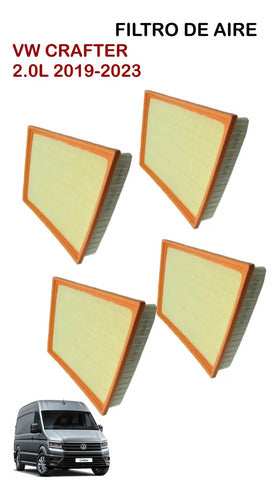 Filtro Aire 2n0129620 Vw Crafter