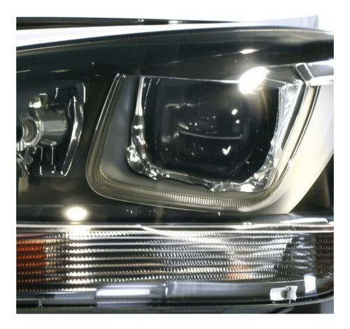 Faro Led Curvas Drl Volkswagen Amarok