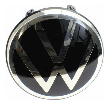 Simbolo Vw Negro/cromado Golf Jetta