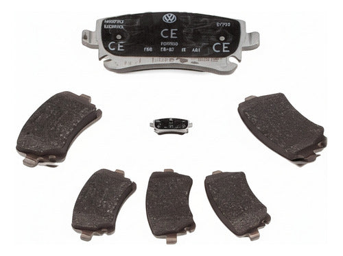 Pastillas Freno Traseras 7h0698451e Original Vw