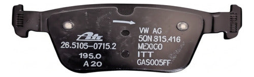 Juego Pastillas Traseras 3q0698451j Original Tiguan