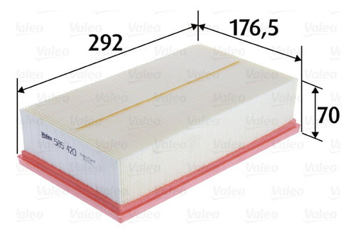 Filtro Aire 5qm129620 Original Golf