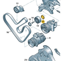 Tapa Polea 03l145292 Original Amarok
