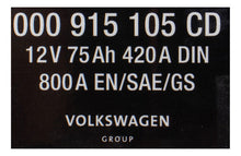 Batería Vw 000915089bd Original Tiguan
