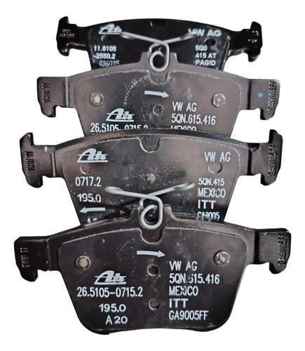 Pastillas Traseras 5q0698451ak Original Tiguan