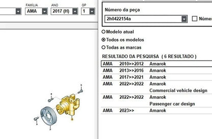 Bomba 2h0422154a Original Amarok