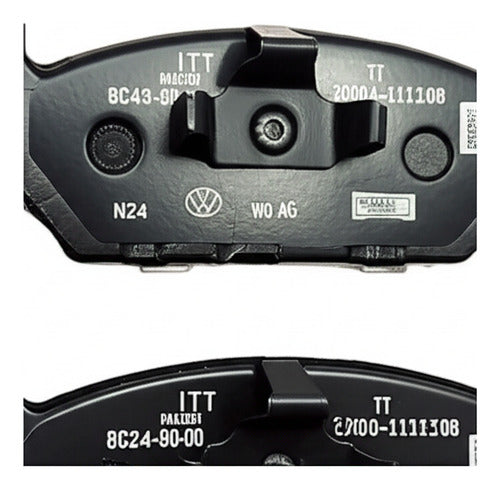 Balatas 2q0698151q Original Vw Tiguan