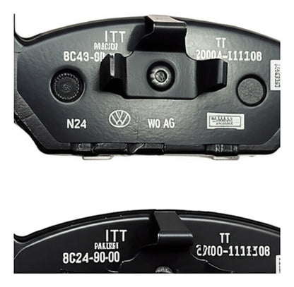 Balatas 2q0698151q Original Vw Tiguan