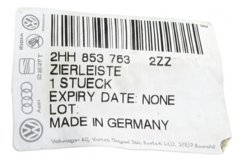 Moldura Cromada 2hh853763 Original Amarok 2013