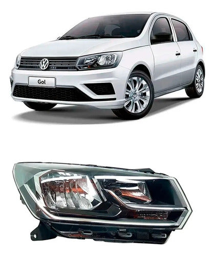 Faro Delantero Derecho Vw Original Gol/voyage/saveiro