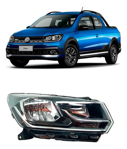 Faro Delantero Derecho Vw Original Gol/voyage/saveiro