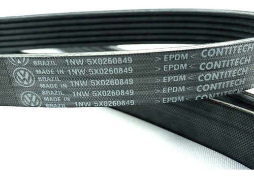 Correa Trapezoidal Poly V Volkswagen Original