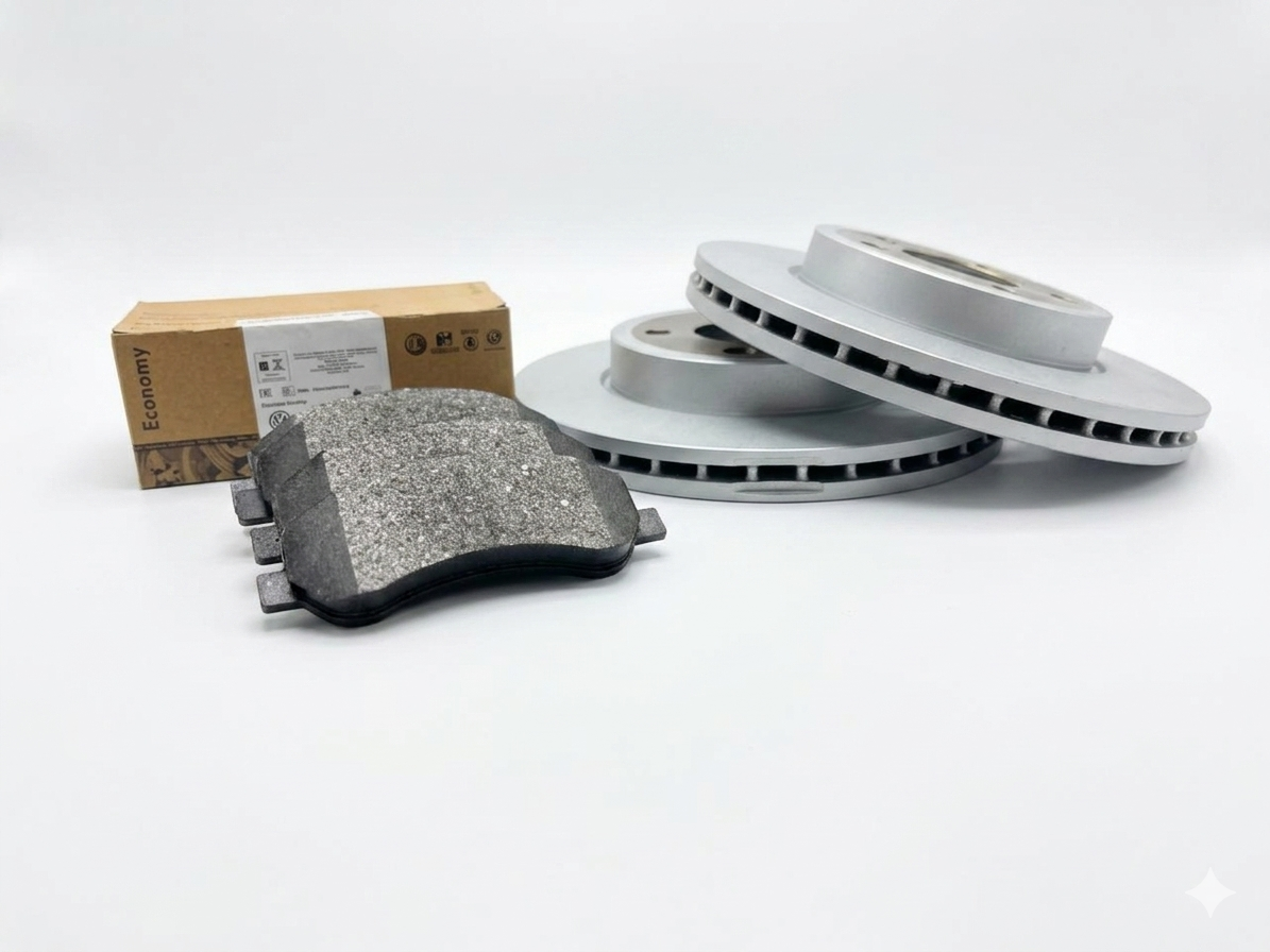 Kit de Frenos Delanteros Amarok Originales Volkswagen (Discos + Pastillas)