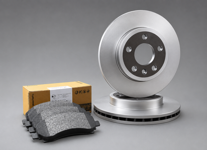 Kit de Frenos Delanteros Amarok Originales Volkswagen (Discos + Pastillas)